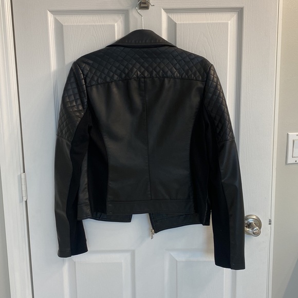 Small brand new express faux leather jacket perfect condition never worn - Picture 4 of 4